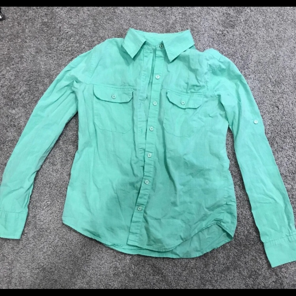 NY&C Mint Buttondown XS